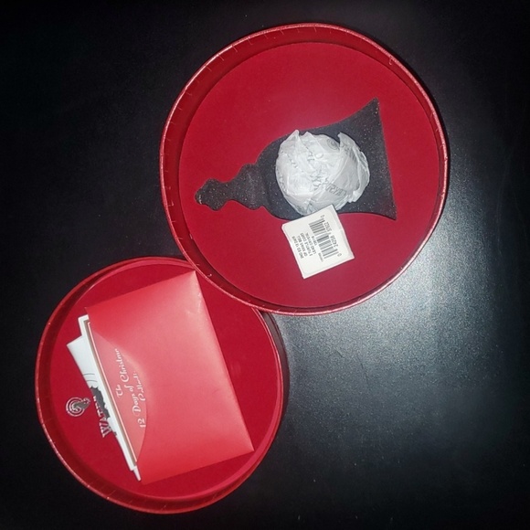 Waterford Crystal Bell Handle 12 Days Christmas Turtle Dove Original Box - Picture 8 of 12